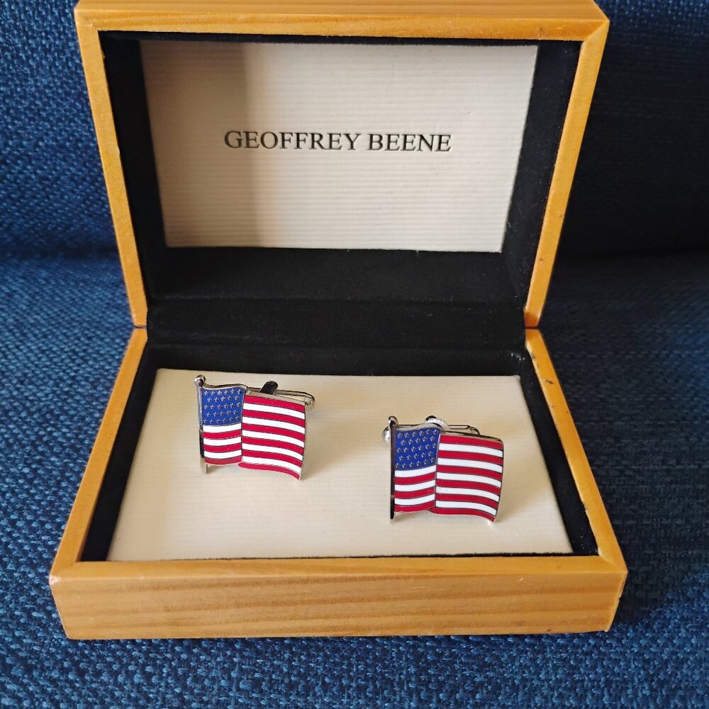 Cufflinks, United States Flag